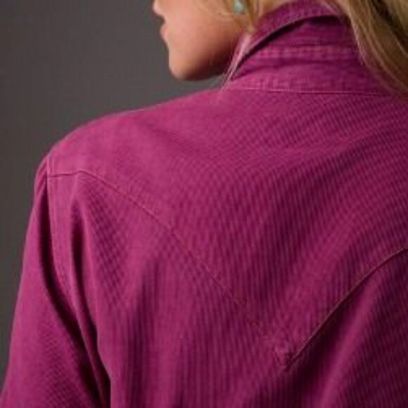 Ryan Michael Brown Cord Shirt M1027b - Picture 6 of 7